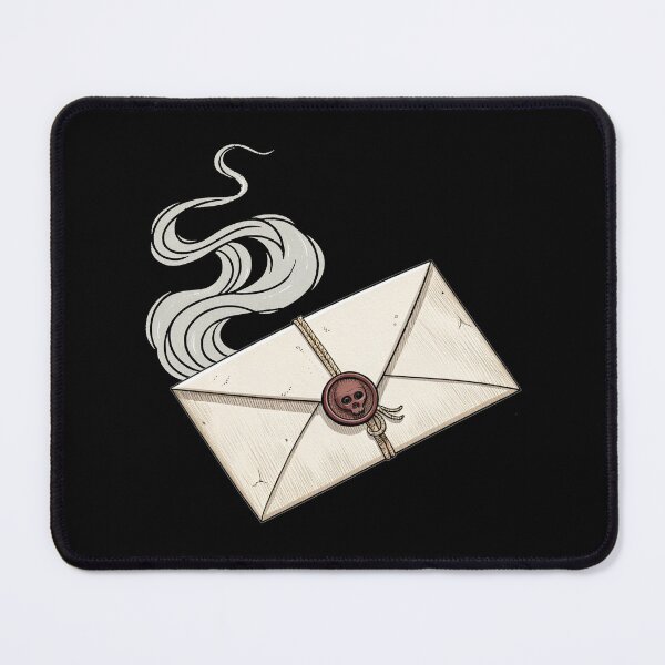 Item preview, Mysterious Old Letter with Skull Wax Seal designed and sold by Kindly Dead.