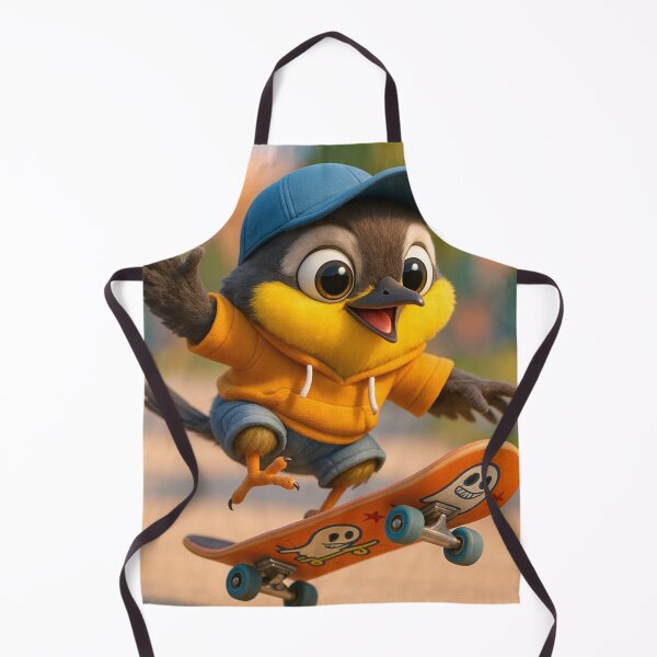 Item preview, Skater Yellowthroat Warbler designed and sold by Sillytoe.