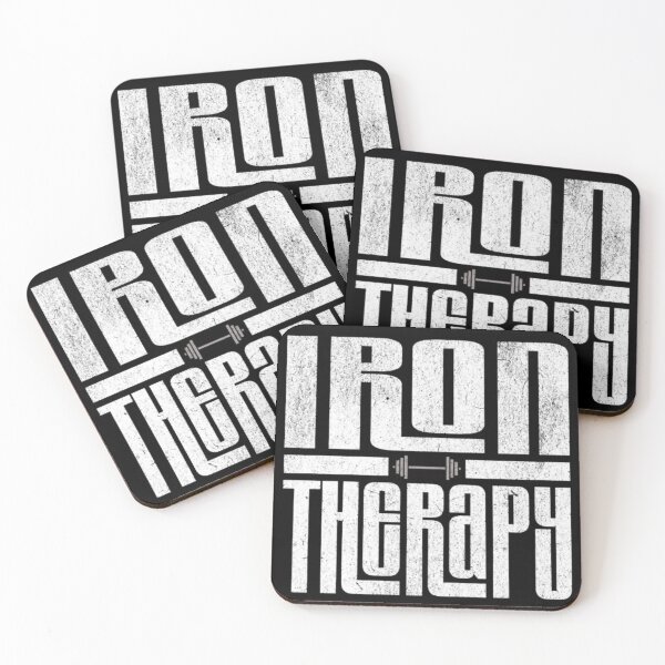 Item preview, Iron Therapy – Bold Fitness Motivation Tee for Lifters and Athletes designed and sold by ldjcustomdesign.