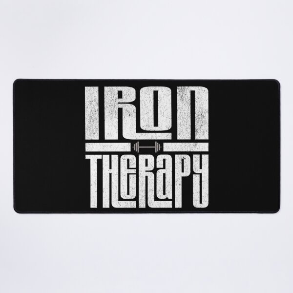 Item preview, Iron Therapy – Bold Fitness Motivation Tee for Lifters and Athletes designed and sold by ldjcustomdesign.