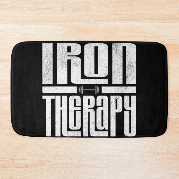 Item preview, Iron Therapy – Bold Fitness Motivation Tee for Lifters and Athletes designed and sold by ldjcustomdesign.