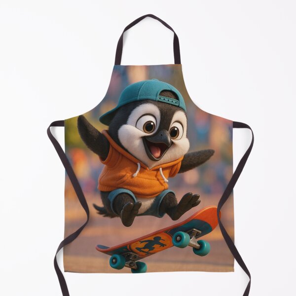 Item preview, Skater African Penguin designed and sold by Sillytoe.