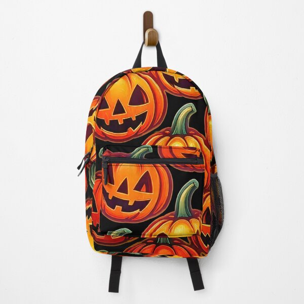 Artikelvorschau, Jack-O-Lantern-Muster entworfen und verkauft von ArtFactoryAI.