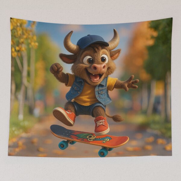 Item preview, Skater Aurochs designed and sold by Sillytoe.