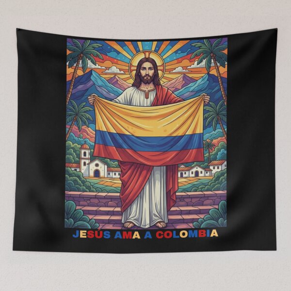 Item preview, JESUS AMA A COLOMBIA designed and sold by Balitizares.