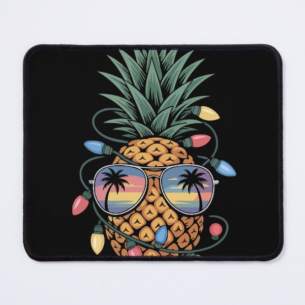 Item preview, Pineapple with Christmas Lights designed and sold by jkrphoto.