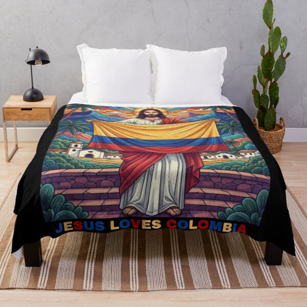 Item preview, JESUS LOVES COLOMBIA designed and sold by Balitizares.