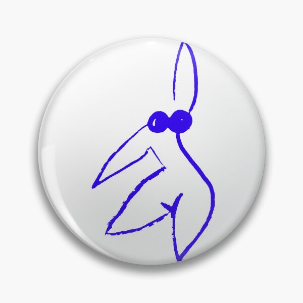 Item preview, blue dancing woman designed and sold by Gomberg.