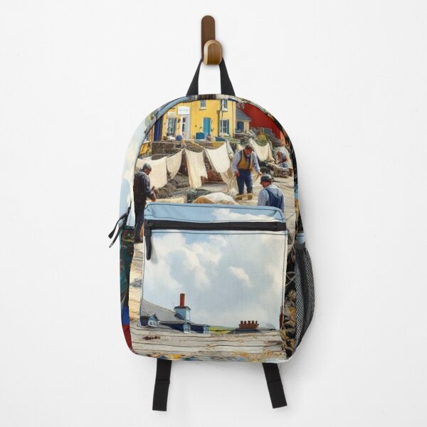 Item preview, Fishing port (Ireland) designed and sold by jefboutique6150.