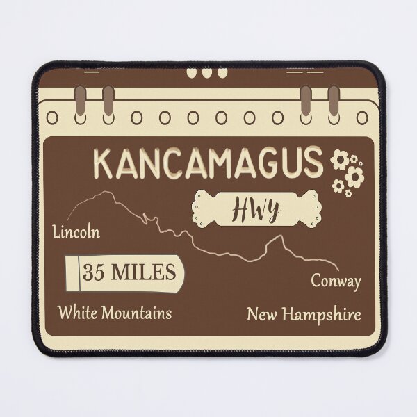Item preview, NH 112 - Kancamagus Scenic Byway - New Hampshire  Leaf Peeper designed and sold by waikibi ⭐⭐⭐⭐.