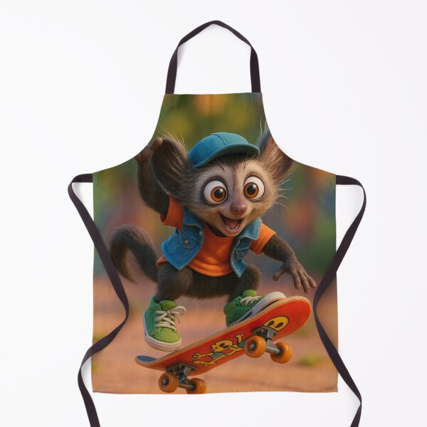 Item preview, Skater Aye-Aye designed and sold by Sillytoe.