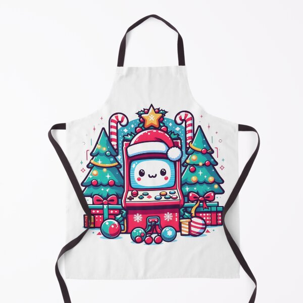 Item preview, Festive Kawaii Christmas Arcade Machine Design. designed and sold by The-T-In-Retro.
