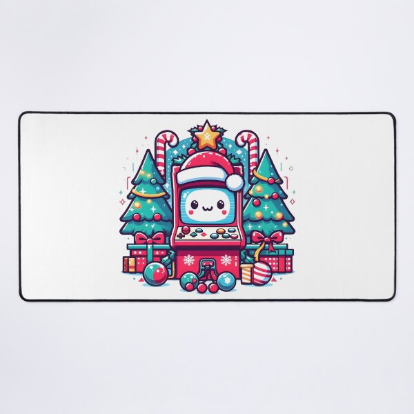 Item preview, Festive Kawaii Christmas Arcade Machine Design. designed and sold by The-T-In-Retro.