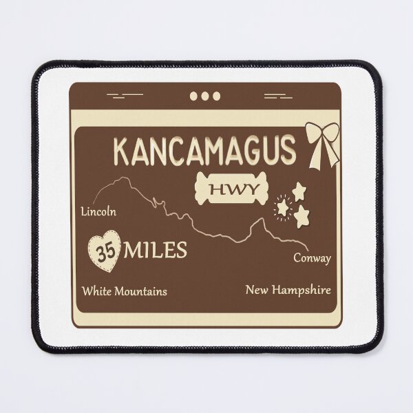 Item preview, NH 112 - Kancamagus Scenic Byway - New Hampshire  Leaf Peeper designed and sold by waikibi ⭐⭐⭐⭐.