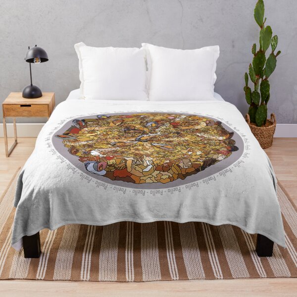 Item preview, Spanish Paella Digital Illustration designed and sold by Imagicarolina.