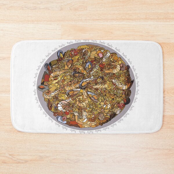 Item preview, Spanish Paella Digital Illustration designed and sold by Imagicarolina.