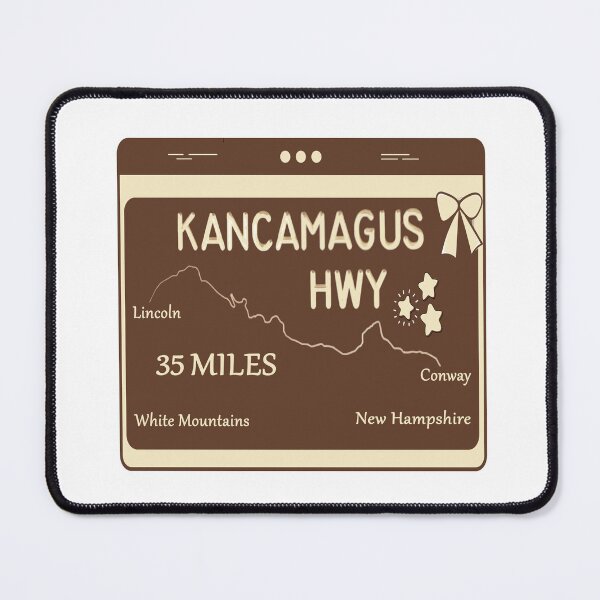 Item preview, NH 112 - Kancamagus Scenic Byway - New Hampshire  Leaf Peeper designed and sold by waikibi ⭐⭐⭐⭐.