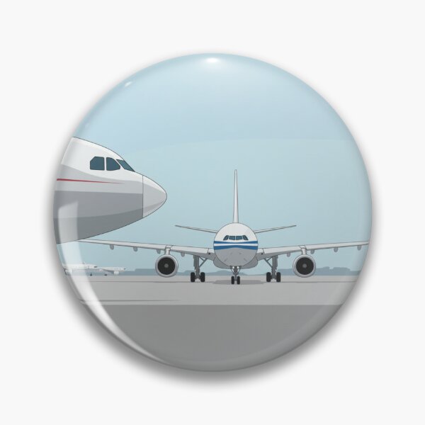 Artikelvorschau, Moderne Verkehrsflugzeuge auf dem Flughafenvorfeld entworfen und verkauft von EMairplanes.
