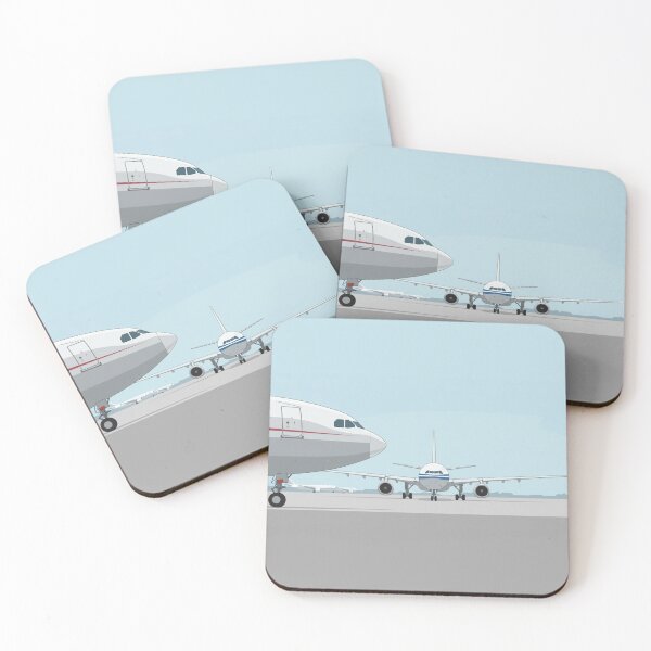 Item preview, Modern Airliners at the Airport Ramp designed and sold by EMairplanes.