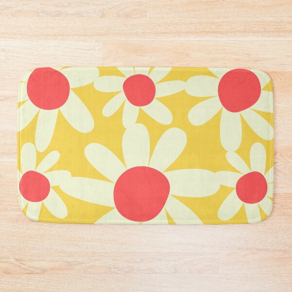 Item preview, Yellow and Red Flowered Yoga Pants designed and sold by WildVeda.