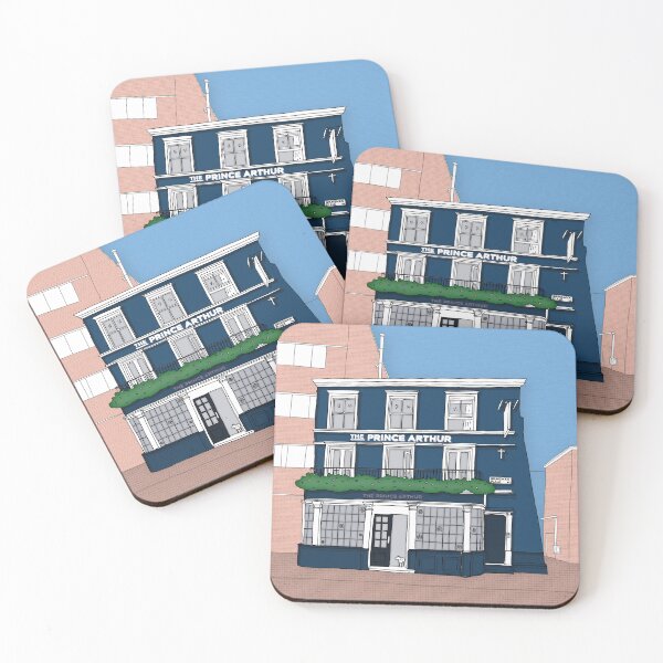 Item preview, Prince Arthur Pub Shoreditch designed and sold by MancBusyBee.