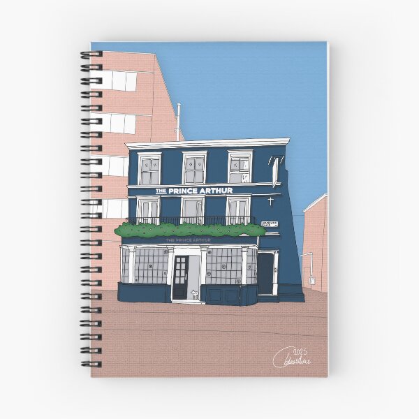 Item preview, Prince Arthur Pub Shoreditch designed and sold by MancBusyBee.