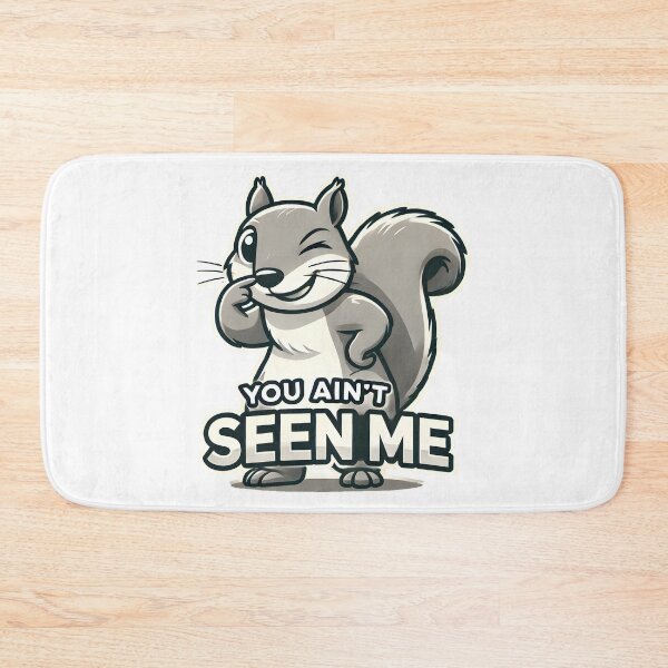 Item preview, Playful Winking Squirrel Cartoon Design for Apparel. designed and sold by The-T-In-Retro.