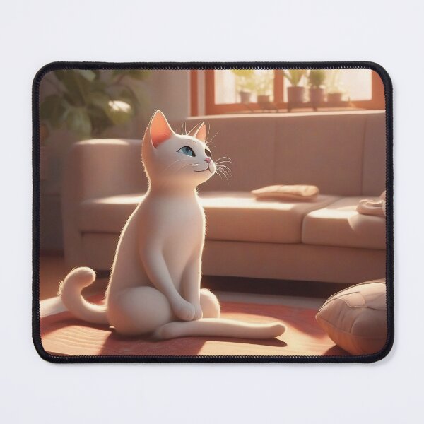 Item preview, Yoga Cat – Relaxed Feline Doing Meditation designed and sold by PetMoodStudio.
