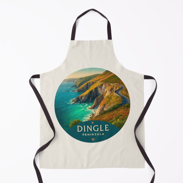 Item preview, Dingle Peninsula Ireland Vintage Travel Sticker Retro Coastal Drive designed and sold by Blurbean.