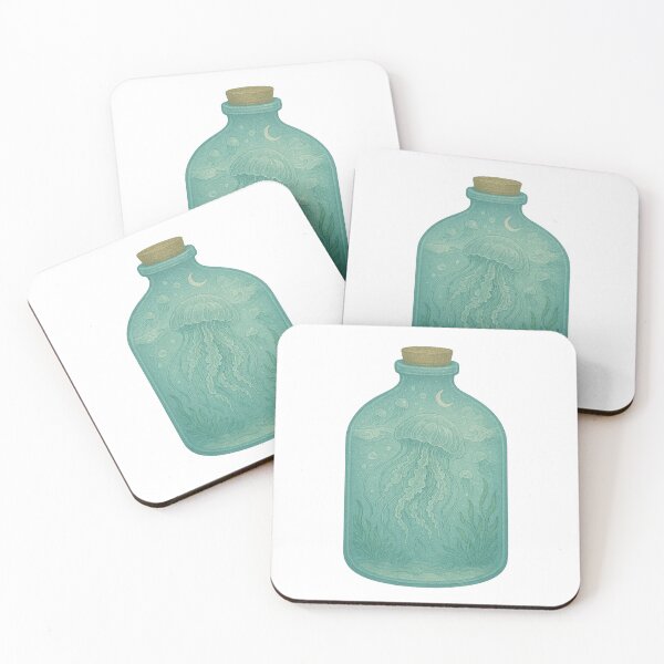 Item preview, Moon Jelly Bloom in a Terrarium designed and sold by thehaywirehoney.