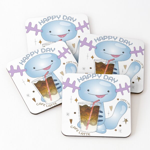 Item preview, Wooper drinking Cafe Latte designed and sold by Greatbluewhale3.