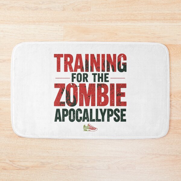 Item preview, Training for the Zombie Apocalypse – Funny Fitness & Running Design designed and sold by SlomianyPisarz.
