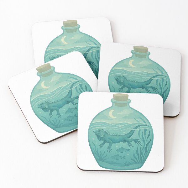 Item preview, Iguana Swimming in a Terrarium designed and sold by thehaywirehoney.