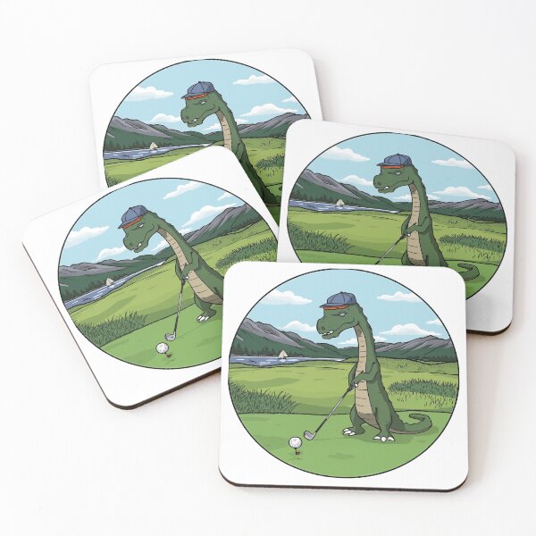 Item preview, Golfing Loch Ness Monster - Scottish Golf Humour designed and sold by Loom on the Loch.