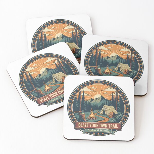 Item preview, Blaze Your Own Trail | Explore & Discover designed and sold by DailyVibesMerch.