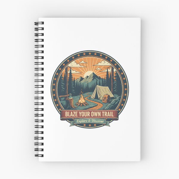 Item preview, Blaze Your Own Trail | Explore & Discover designed and sold by DailyVibesMerch.