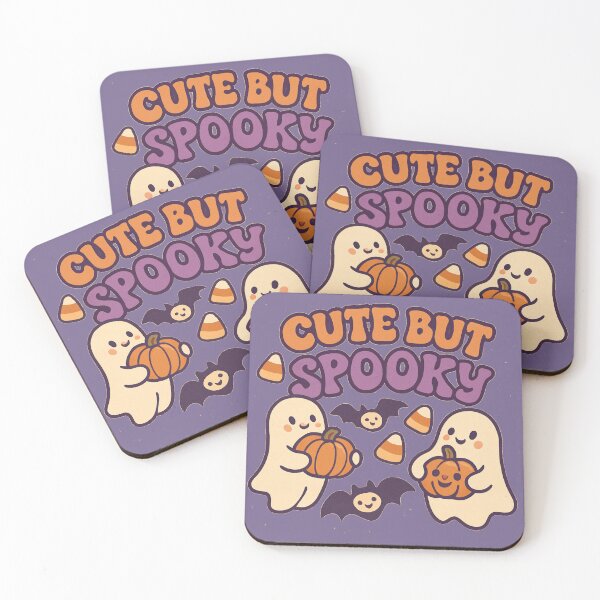 Item preview, Cute But Spooky Ghost Halloween Art designed and sold by MyWittyThings.