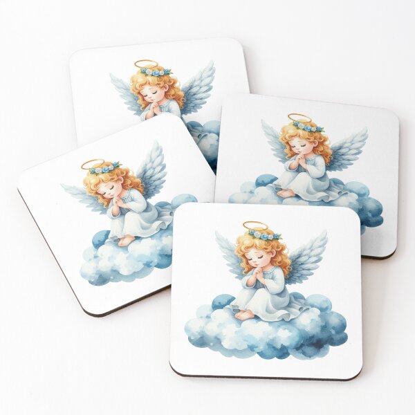 Item preview, Mystical angel on a cloud designed and sold by JonysCreativeDesigns.