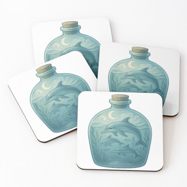 Item preview, Dolphins in a Bottle Terrarium designed and sold by thehaywirehoney.