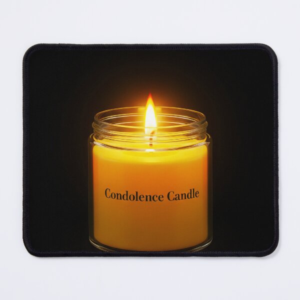Item preview, Simple Condolence Candle designed and sold by scicilysimonee.