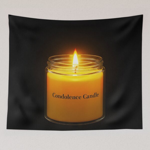 Item preview, Simple Condolence Candle designed and sold by scicilysimonee.