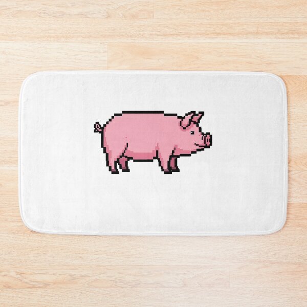 Item preview, Pixel Art Pig Cute Farm Animal Swine designed and sold by k3rstman1.