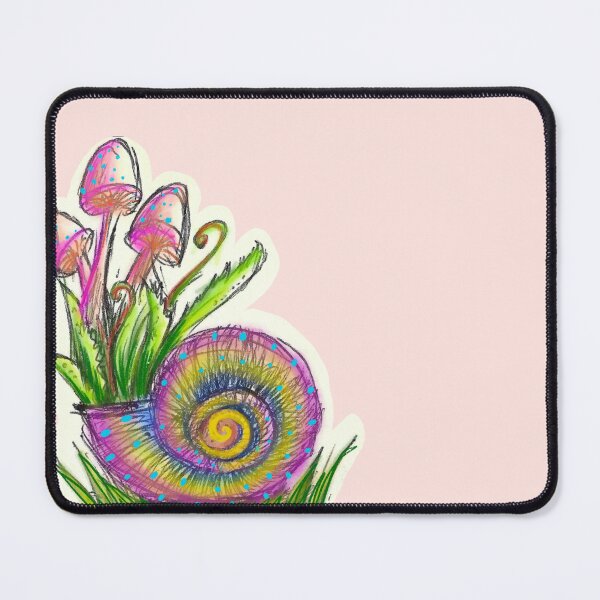 Item preview, Botanical snail mushrooms  designed and sold by NakeeNakaa.