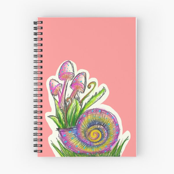 Item preview, Botanical snail mushrooms  designed and sold by NakeeNakaa.
