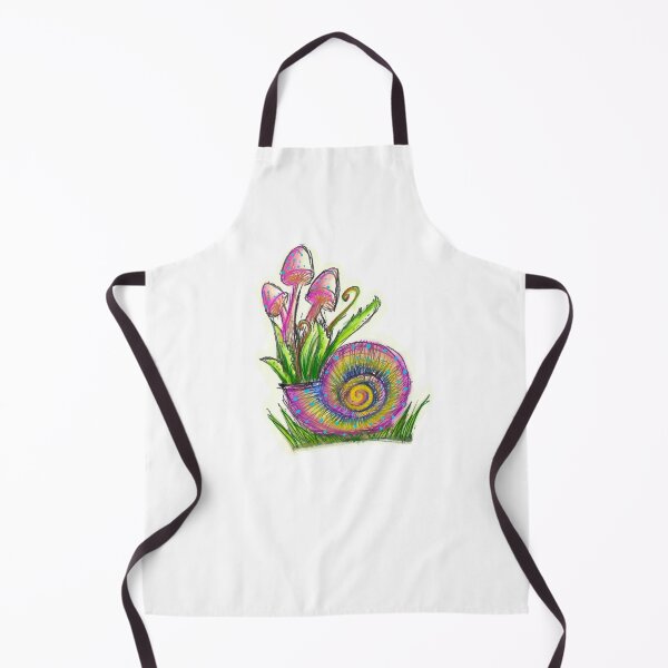 Item preview, Botanical snail mushrooms designed and sold by NakeeNakaa.
