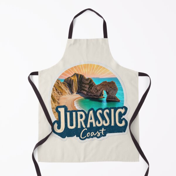 Item preview, Jurassic Coast England Vintage Travel Sticker Retro Sea Arch & Beach Design designed and sold by Blurbean.