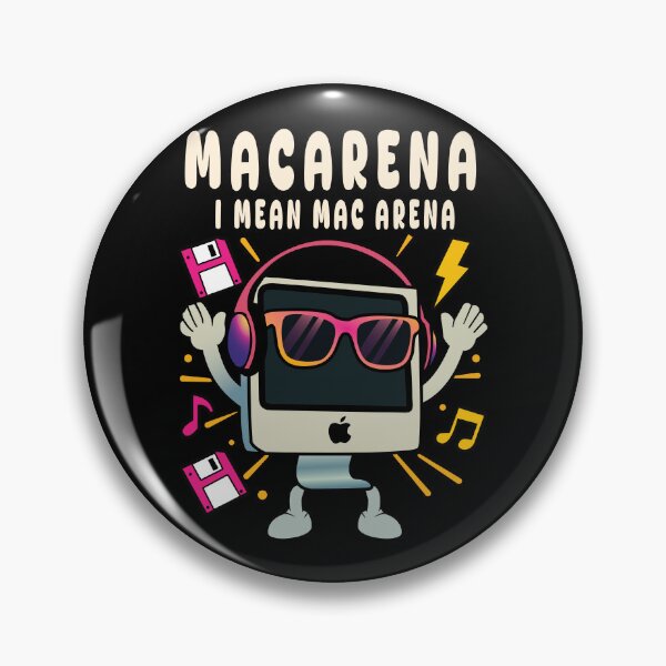 Item preview, Macarena I Mean Mac Arena | Funny Retro Computer Dance Design designed and sold by DG-ShopLT.