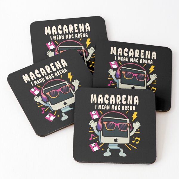 Item preview, Macarena I Mean Mac Arena | Funny Retro Computer Dance Design designed and sold by DG-ShopLT.