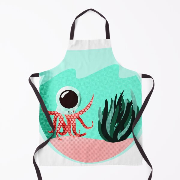Item preview, Patchwork Squid designed and sold by Lucky Astronaut.