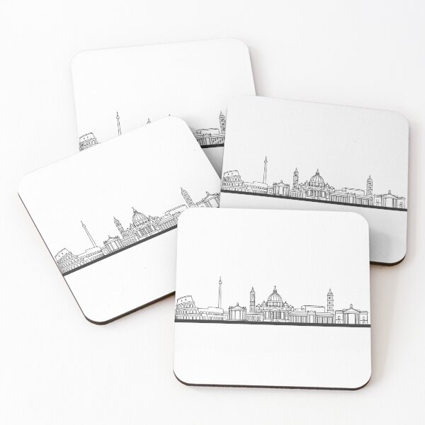 Item preview, Minimal Rome Skyline Silhouette designed and sold by Le Grand Requin.